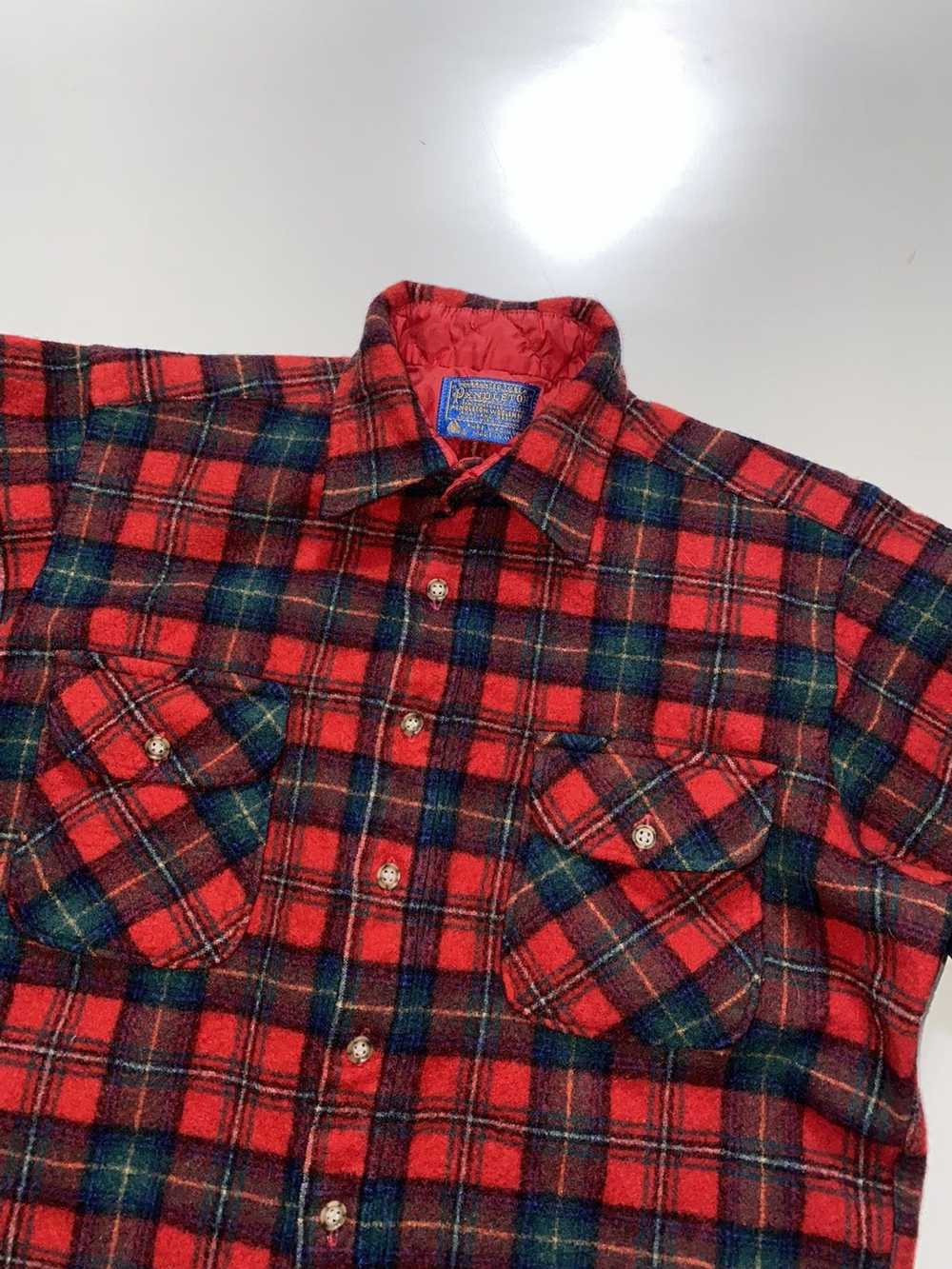 Pendleton × Vintage Vintage Pendleton Woll Flanne… - image 2