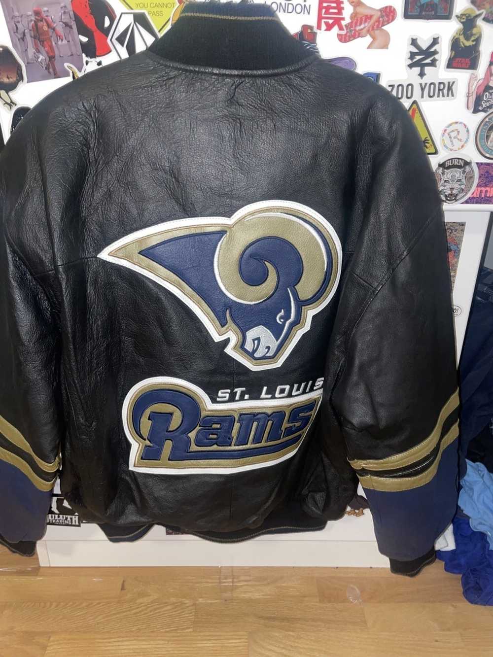 NFL Vintage St.Louis Rams Leather Jacket - image 2