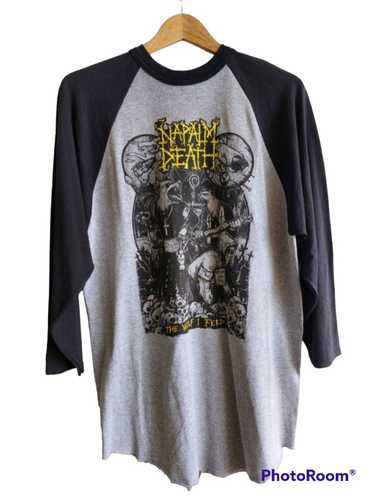 Band Tees × Vintage 2000s Napalm Death Jersey - Gem