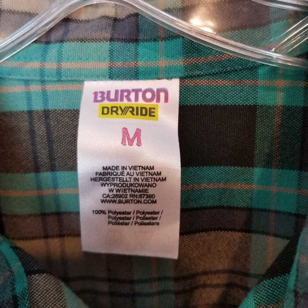 Burton Burton DryRide M Plaid Long Sleeves Button… - image 6