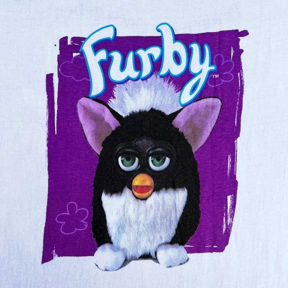 Hanes × Vintage Furby 90s Vintage Toy Promo Logo … - image 3