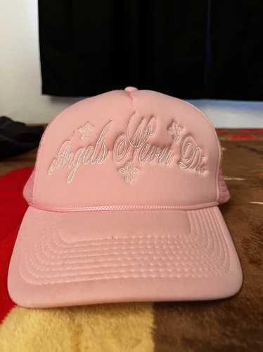 Streetwear Angels never die pink hat