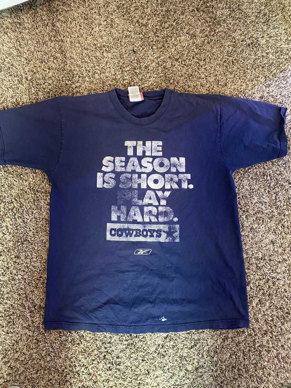 Reebok Dallas Cowboys Ash Coaches T-shirt