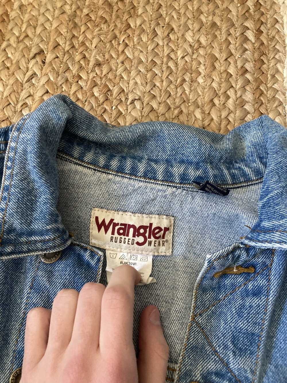 Wrangler Wrangler Rugged Wear Denim Jacket - image 4