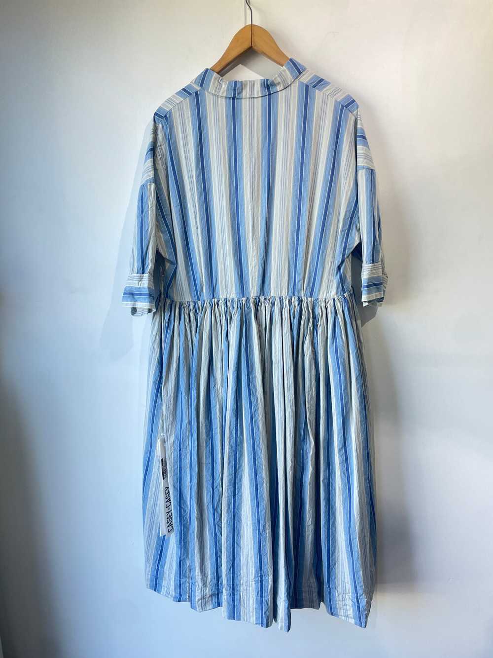 Casey Casey Blue Striped Dress - image 11