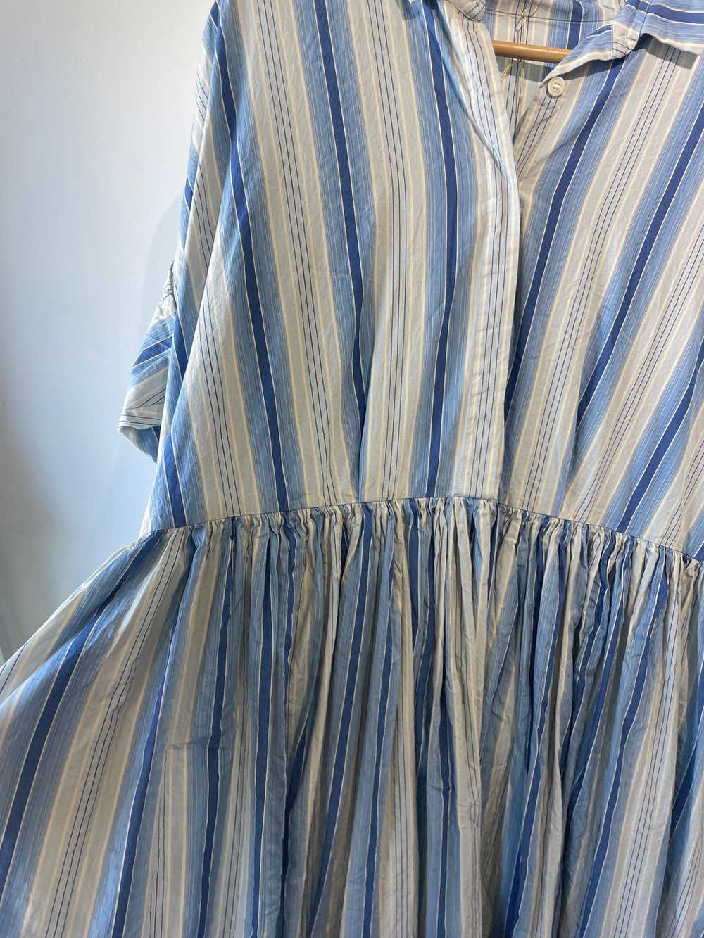 Casey Casey Blue Striped Dress - image 9