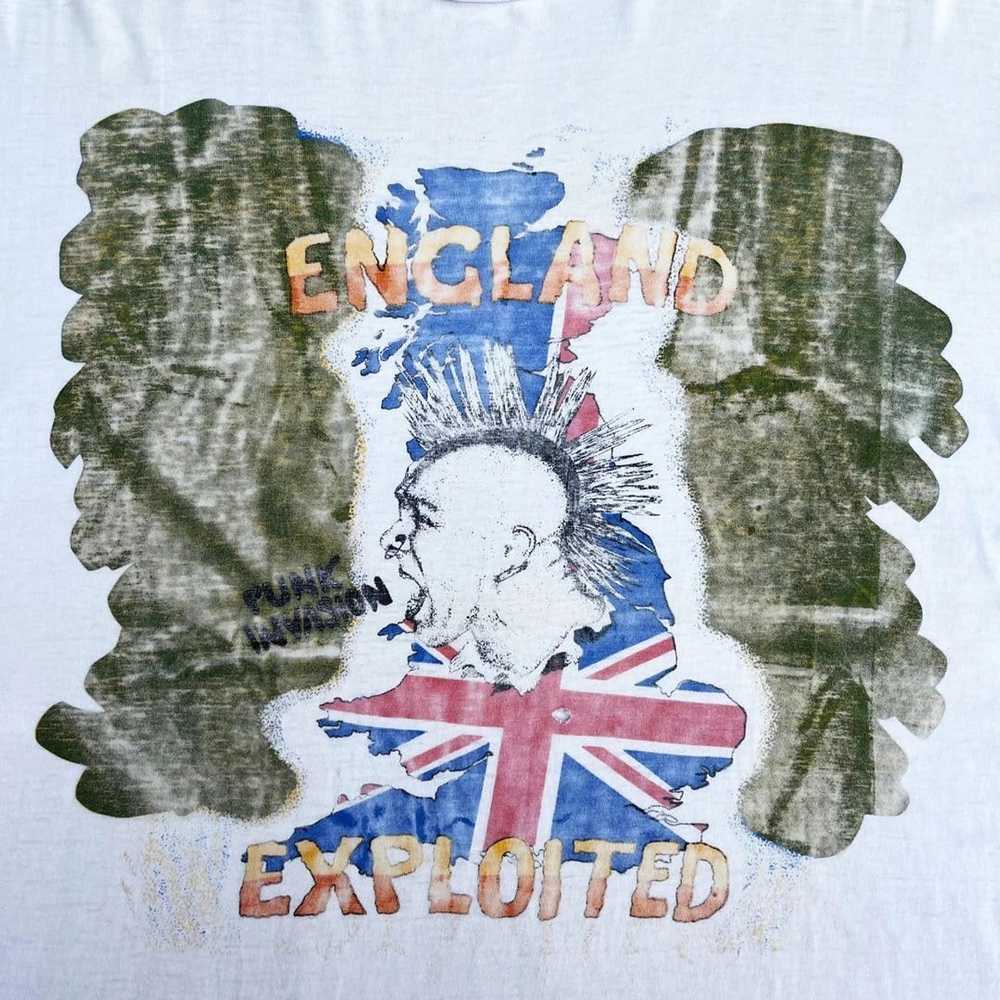 Band Tees × Tour Tee × Vintage The Exploited 80s … - image 2