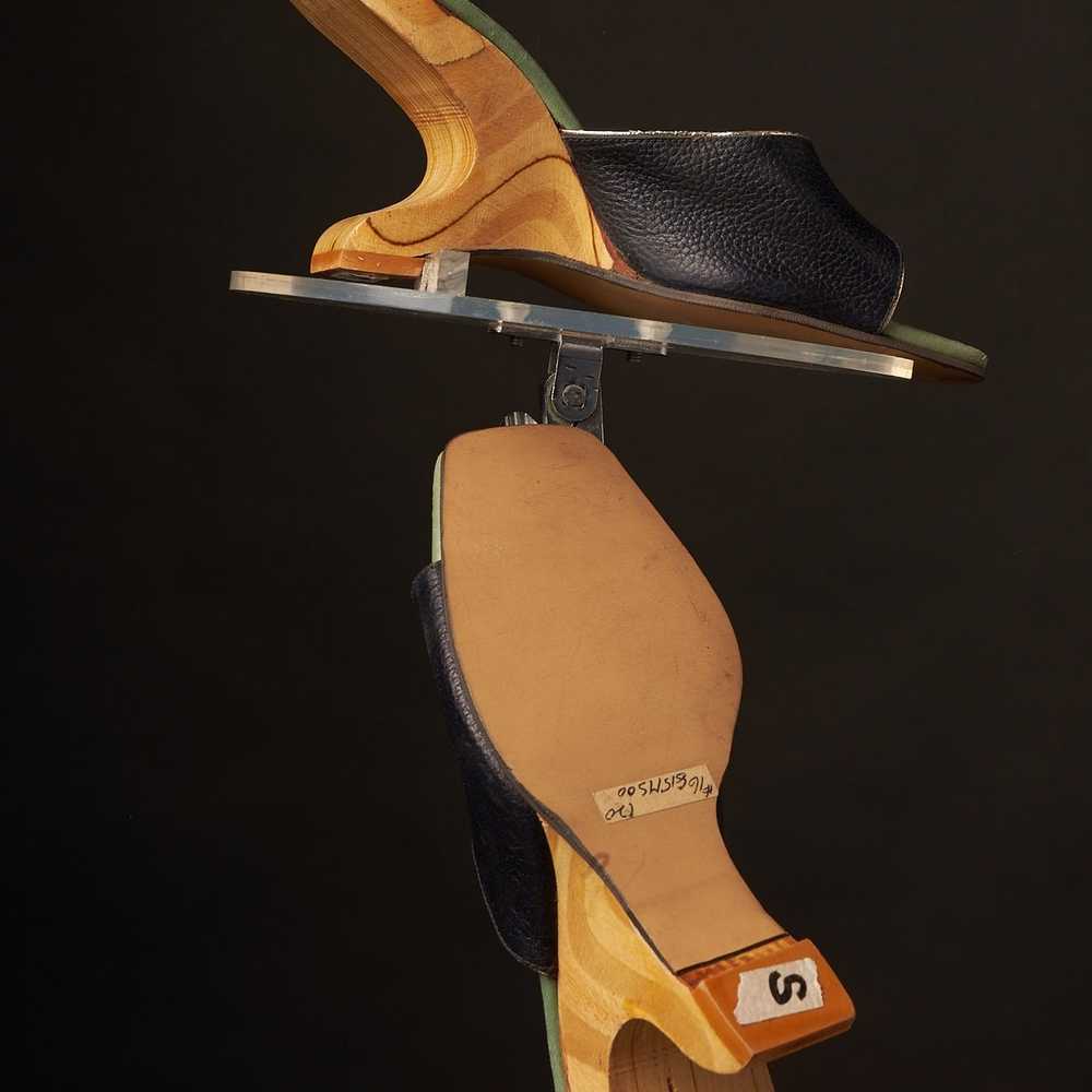 Vintage 1950s Boomerang Heels Shoes - image 8