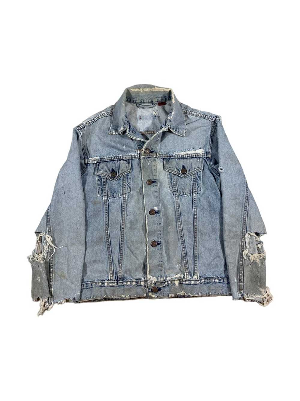 Levi's × Vintage Vintage Levi’s Denim Trucker Jea… - image 1