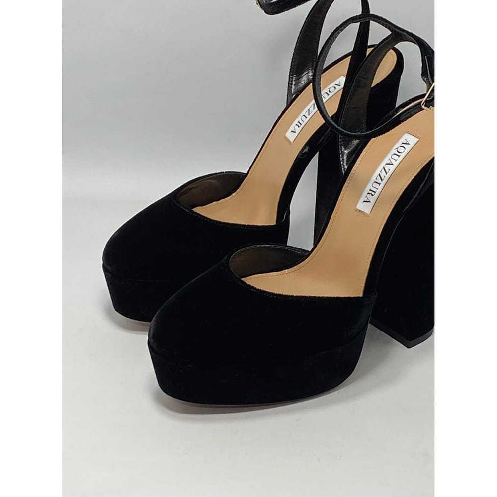Aquazzura Velvet heels - image 5