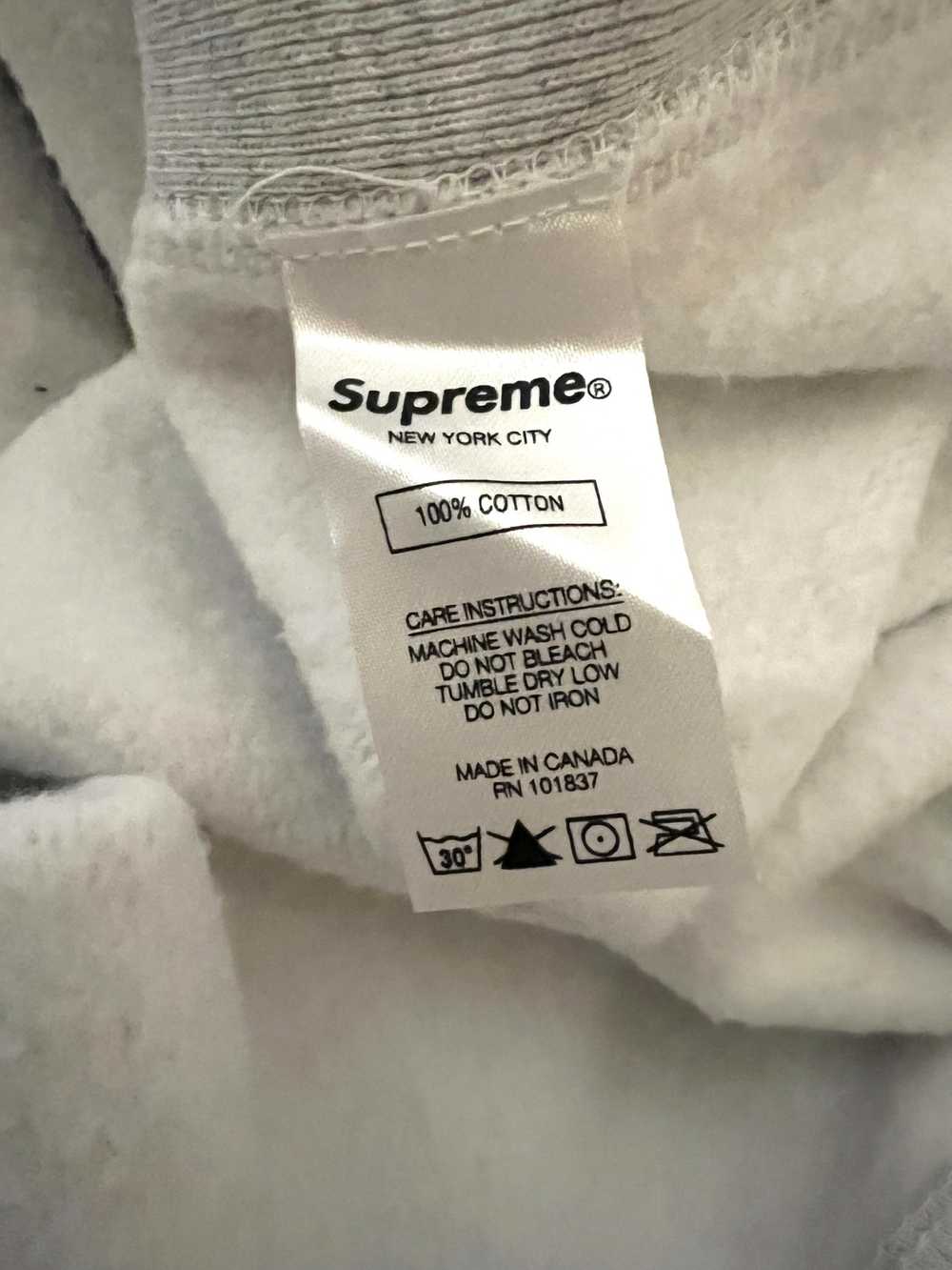 Supreme Supreme Arabic Hoodie Ash Grey - image 6