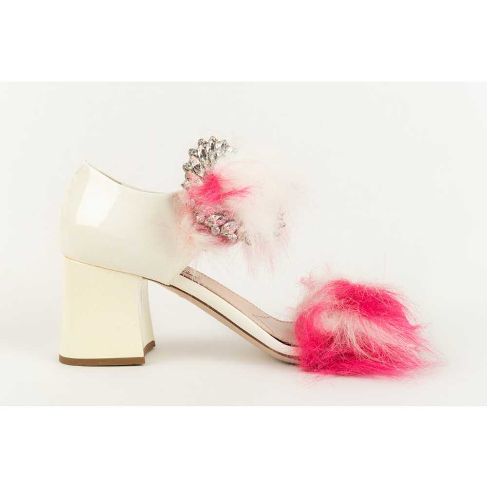 Miu Miu Pumps/Peeptoes Leather in Pink - image 5