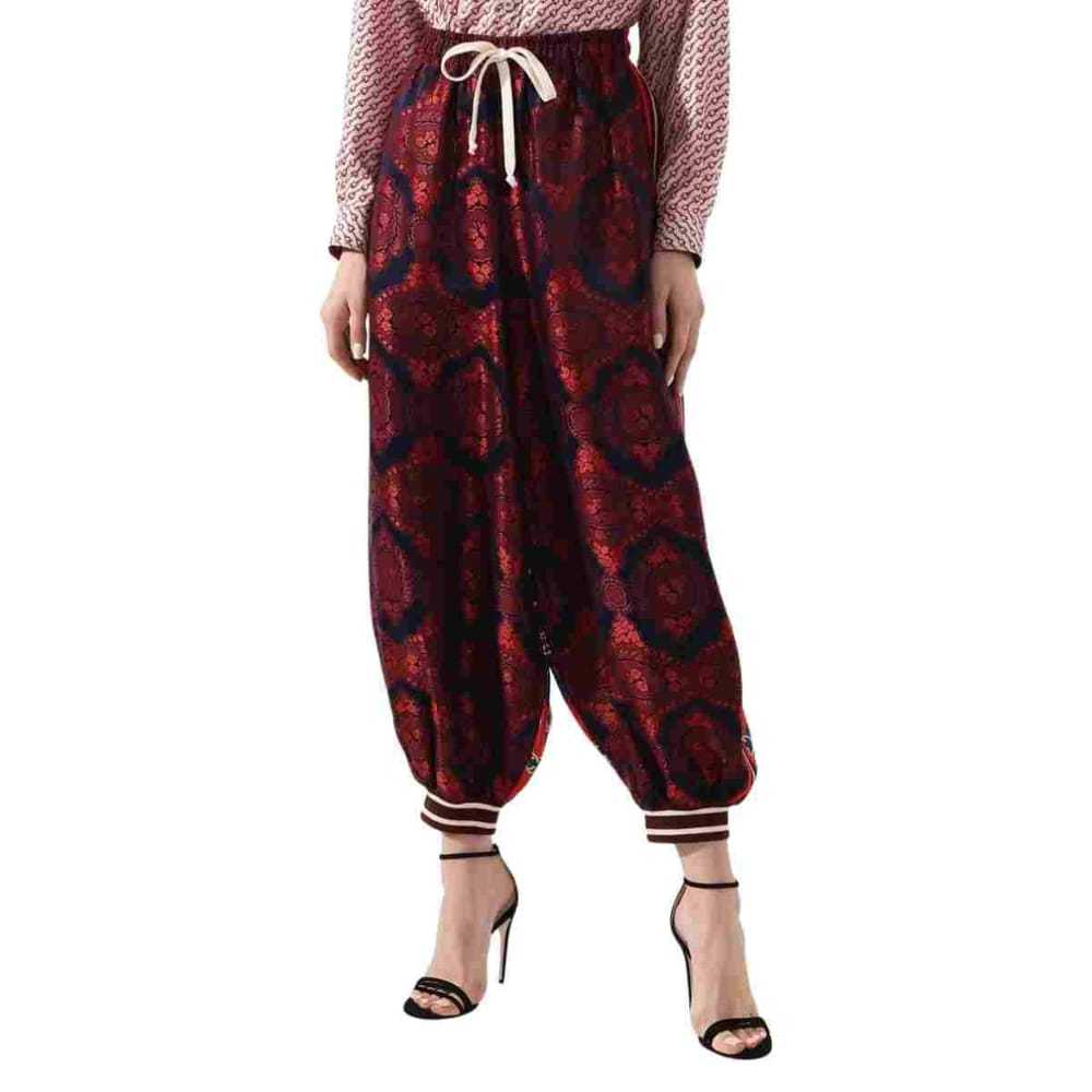 Gucci Silk straight pants - image 3