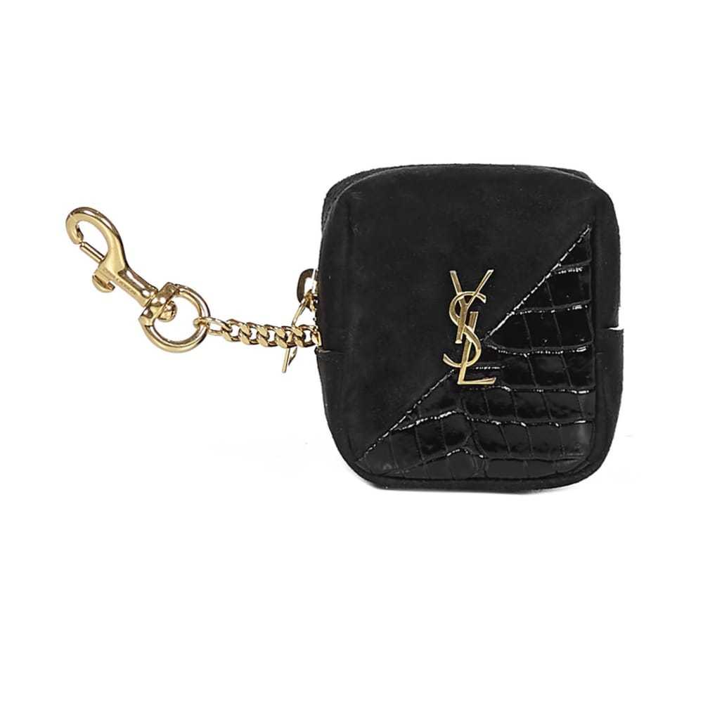 Saint Laurent Leather key ring - image 2