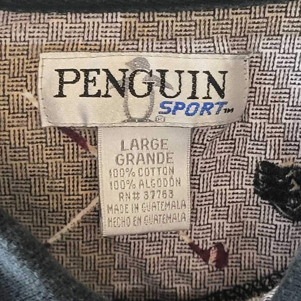 Other Vintage Penguin Sport Men's Printed Short S… - image 4