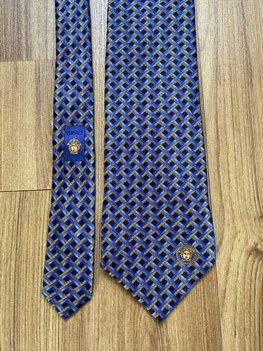 Gianni Versace Navy/Gold shops Tie. NWOT!