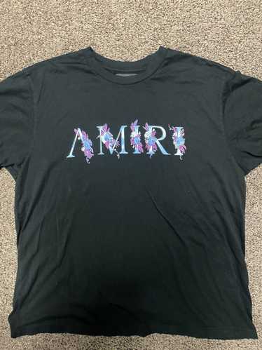 T-shirt Amiri Green size S International in Cotton - 23835548