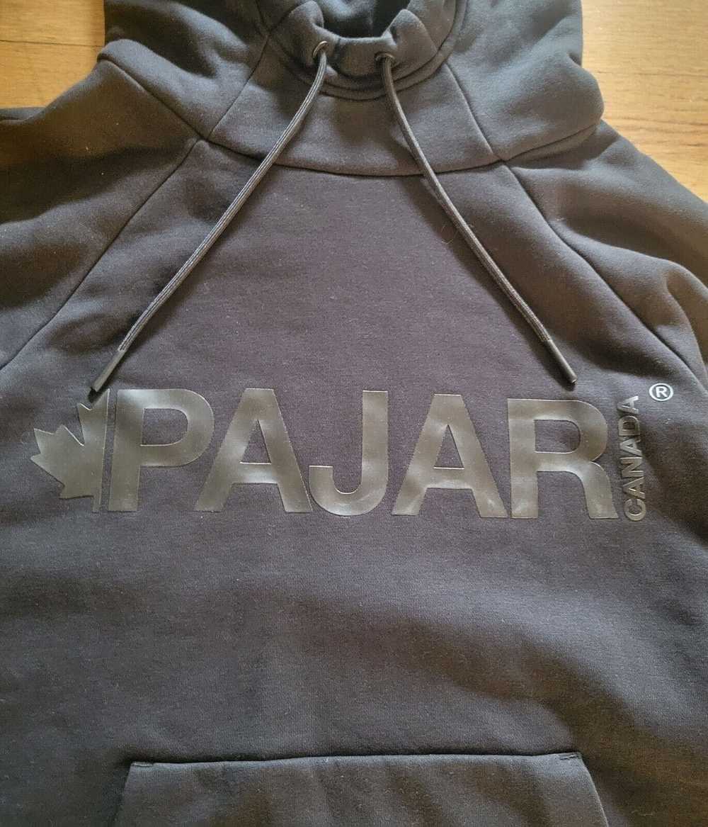 Pajar × Streetwear Pajar Murdered out logo hoodie… - image 2
