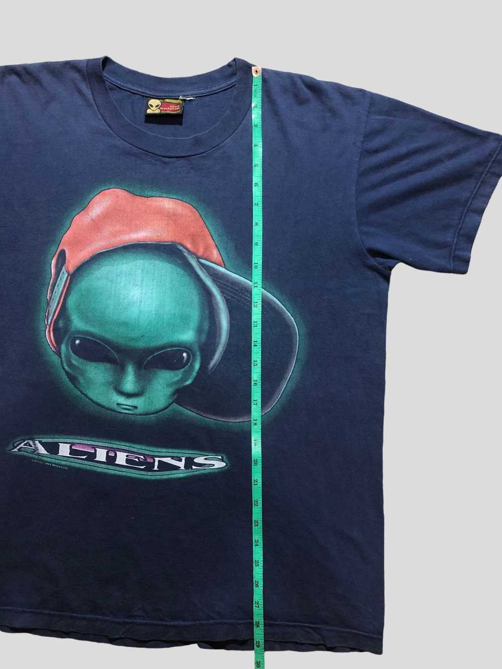 Vintage Alien workshop T Shirt - image 5