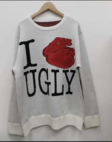 Knit SS Polo Shirt - Grey – I Love Ugly US