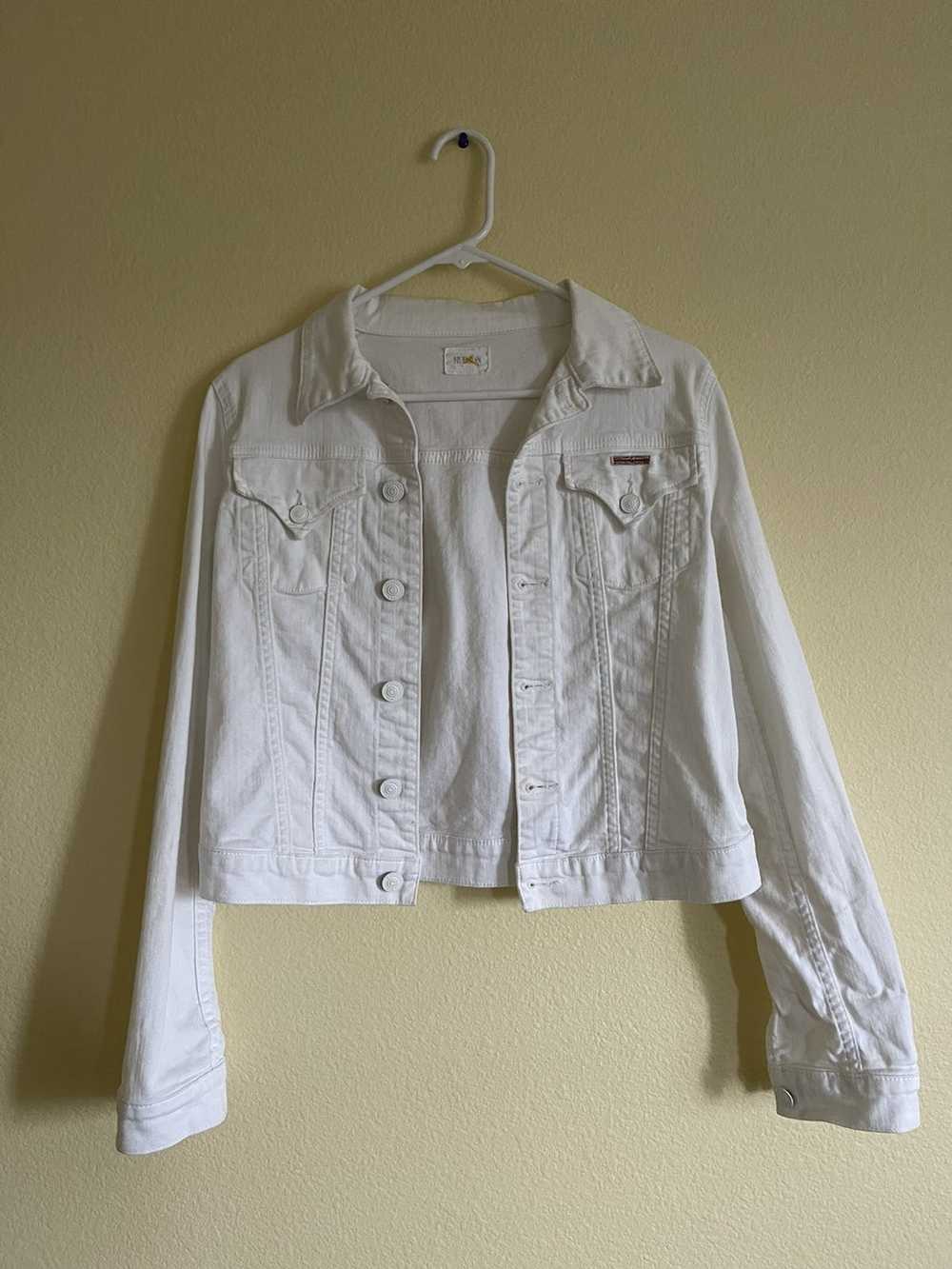 Hudson Pre loved Hudson jean jacket in white size… - image 1