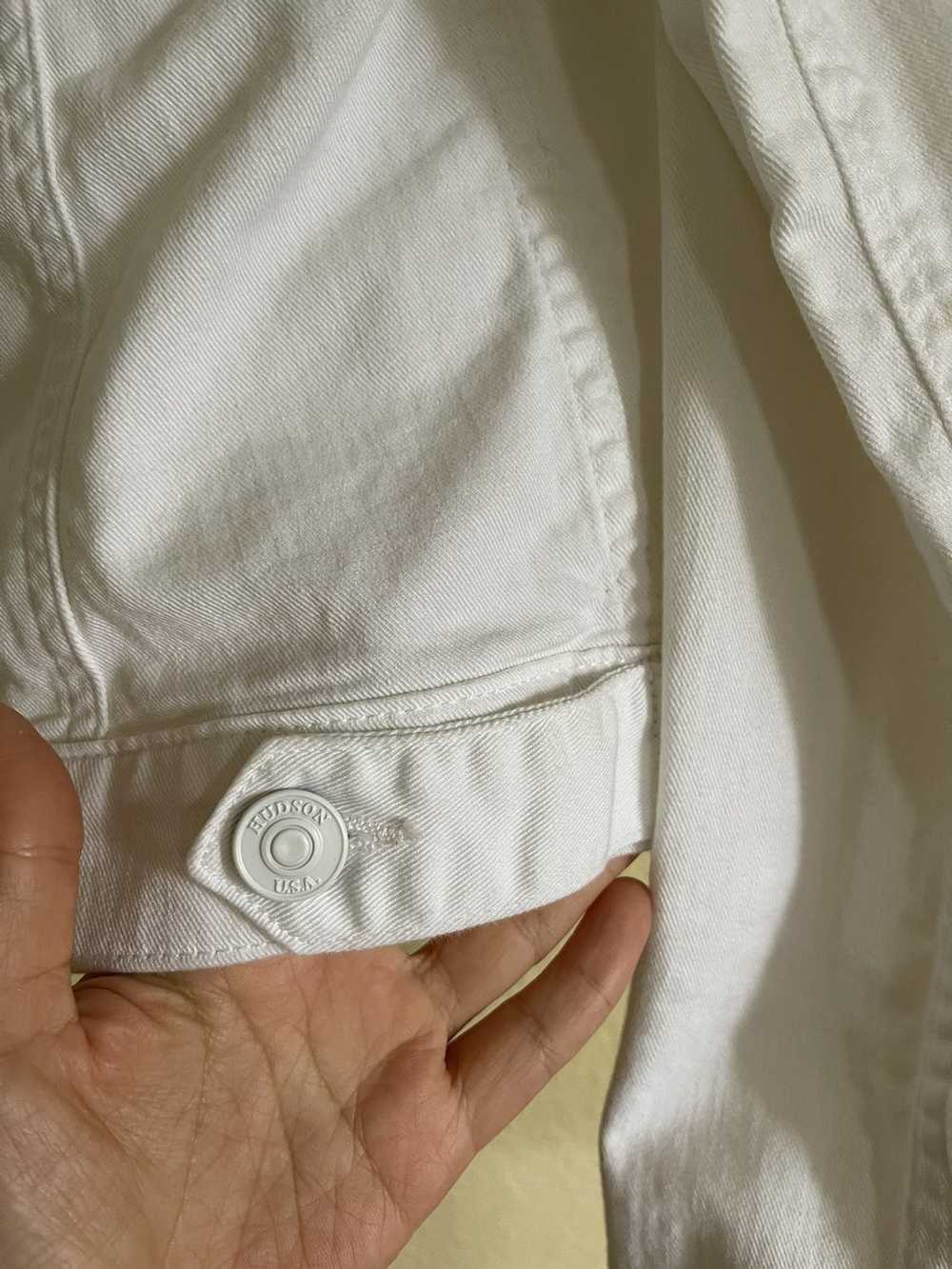 Hudson Pre loved Hudson jean jacket in white size… - image 4