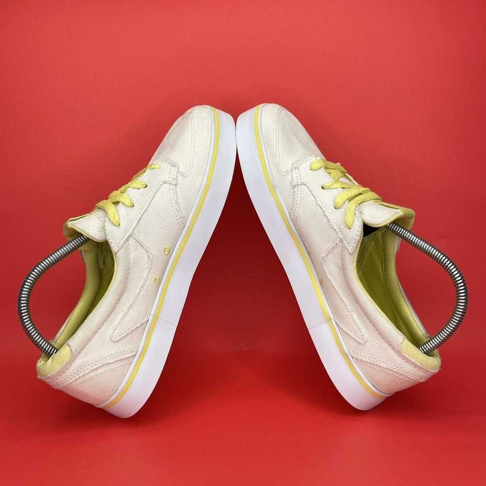 Nike Nike 6.0 Braata Khaki/Yellow Skate Canvas Sh… - image 5