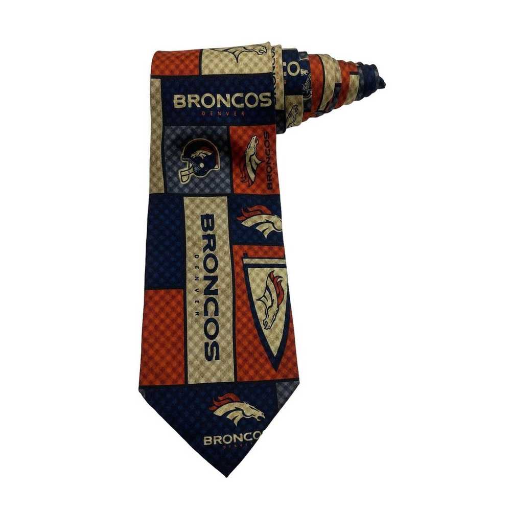 NFL NFL Football Denver Broncos Logo Mascot Vinta… - image 1