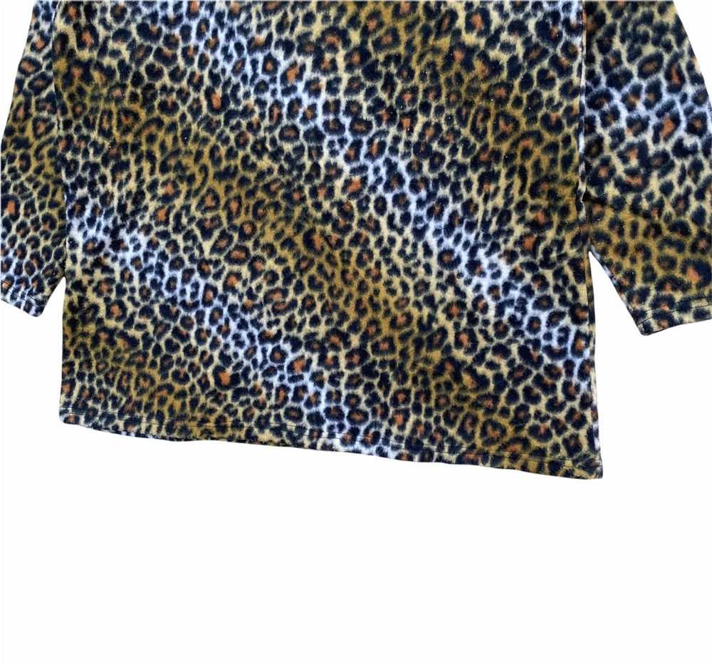 Japanese Brand × Vintage Vtg Leopard Printed 2 To… - image 4