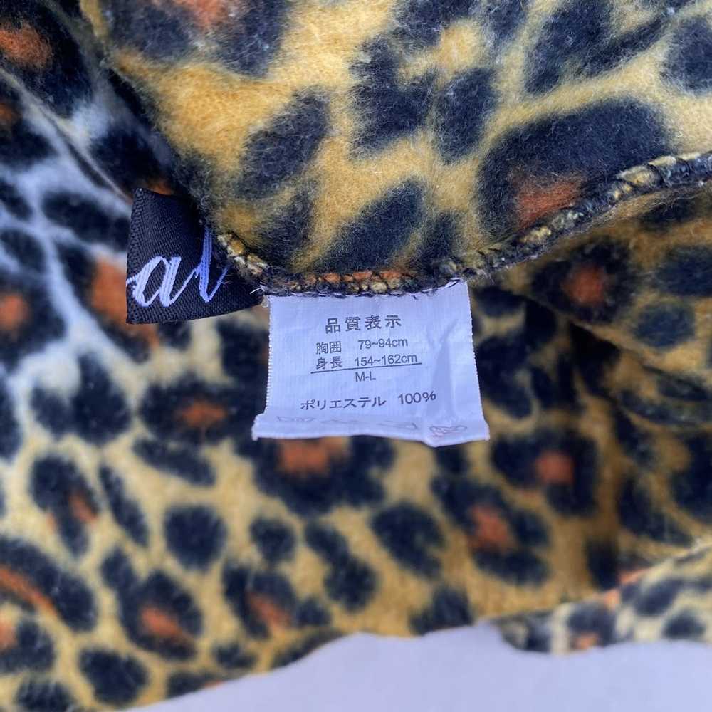Japanese Brand × Vintage Vtg Leopard Printed 2 To… - image 6