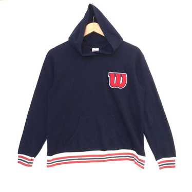 Wilson fleece clearance colorblock logo hoodie