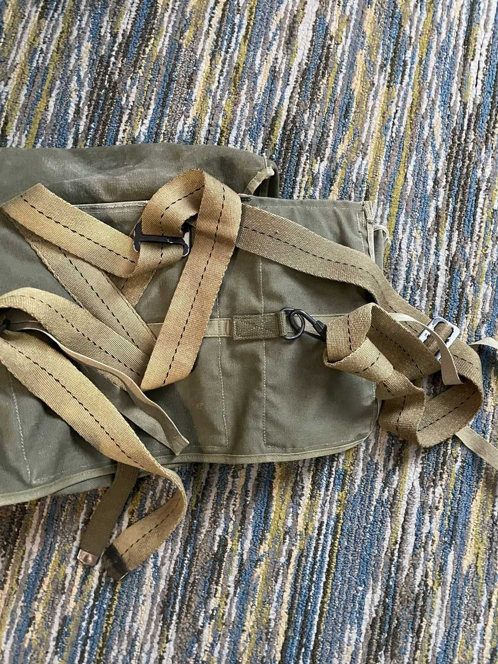 Military × Vintage 1949 Parachutist Military Bag … - image 6