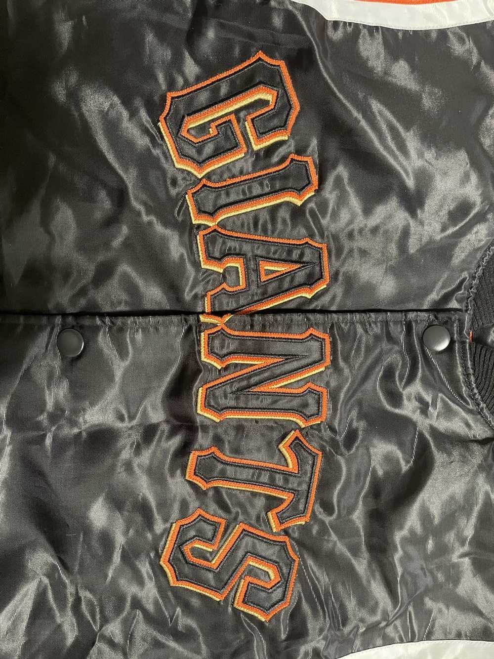 Vintage San Francisco Giants Diamond Starter Jacket SF Satin MLB Baseball L  USA