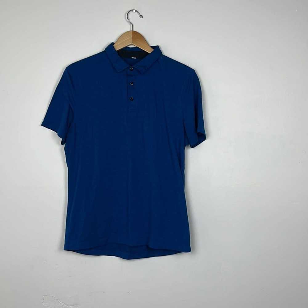 Lululemon Lululemon Evolution Blue Polo - image 1