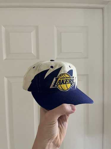 Vintage 90's Indiana Pacers Logo 7 Sharktooth Snapback Hat Cap NBA