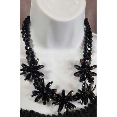 Other Gothic Floral Statement Necklace