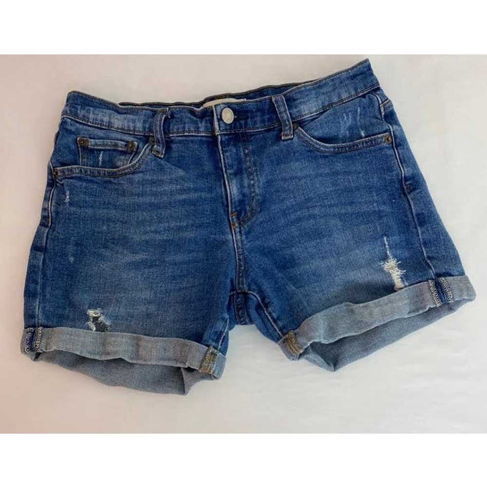 Gap GAP 1969 Jean 5-Inch Shorts Denim Cut-Offs Bl… - image 1