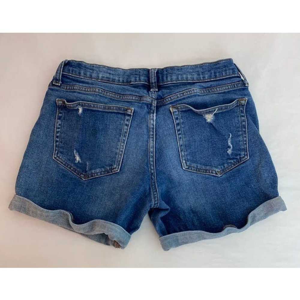 Gap GAP 1969 Jean 5-Inch Shorts Denim Cut-Offs Bl… - image 2