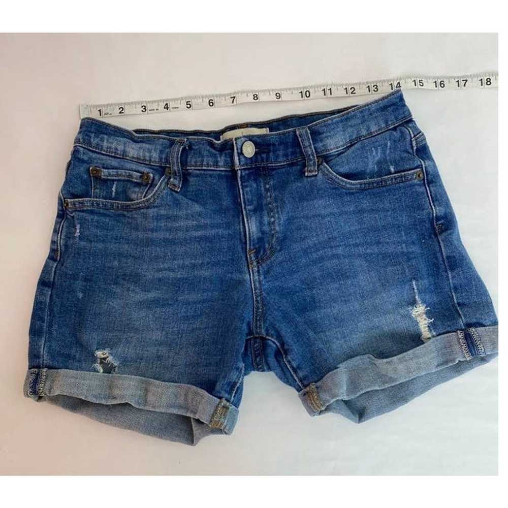 Gap GAP 1969 Jean 5-Inch Shorts Denim Cut-Offs Bl… - image 3