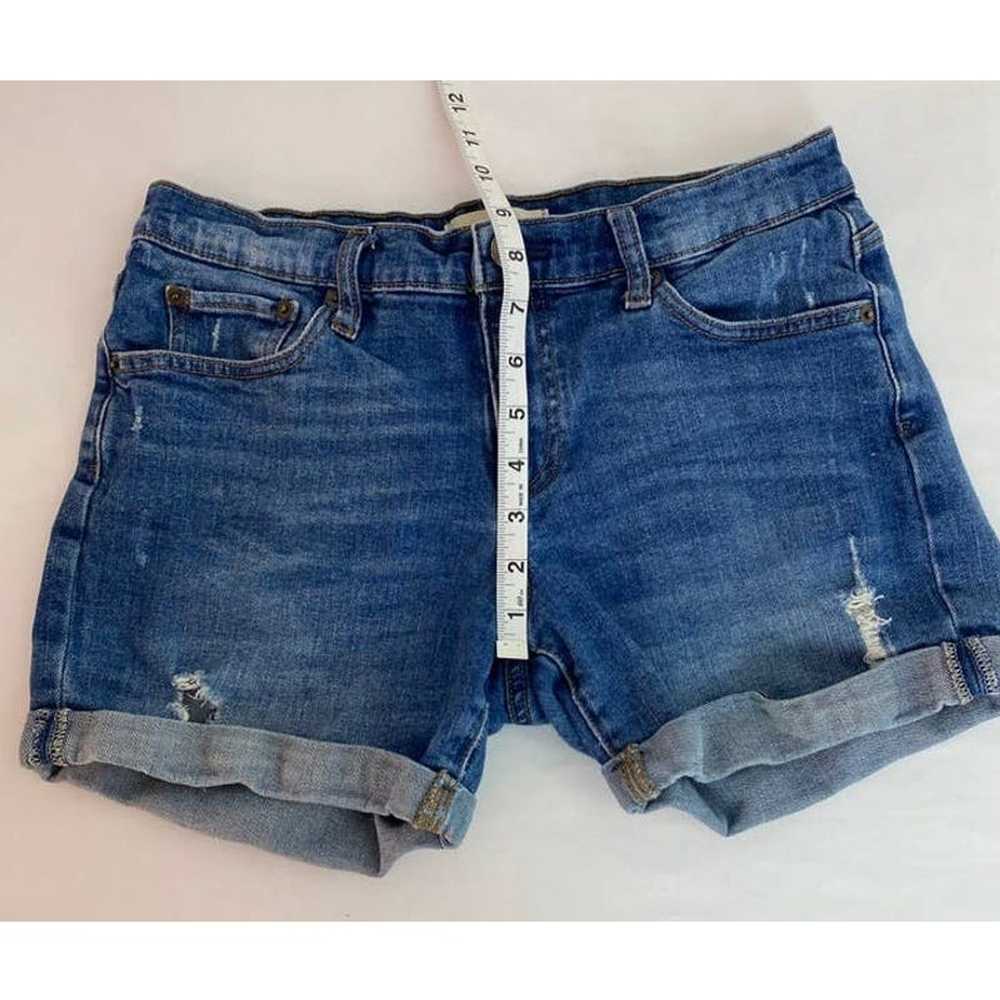 Gap GAP 1969 Jean 5-Inch Shorts Denim Cut-Offs Bl… - image 4