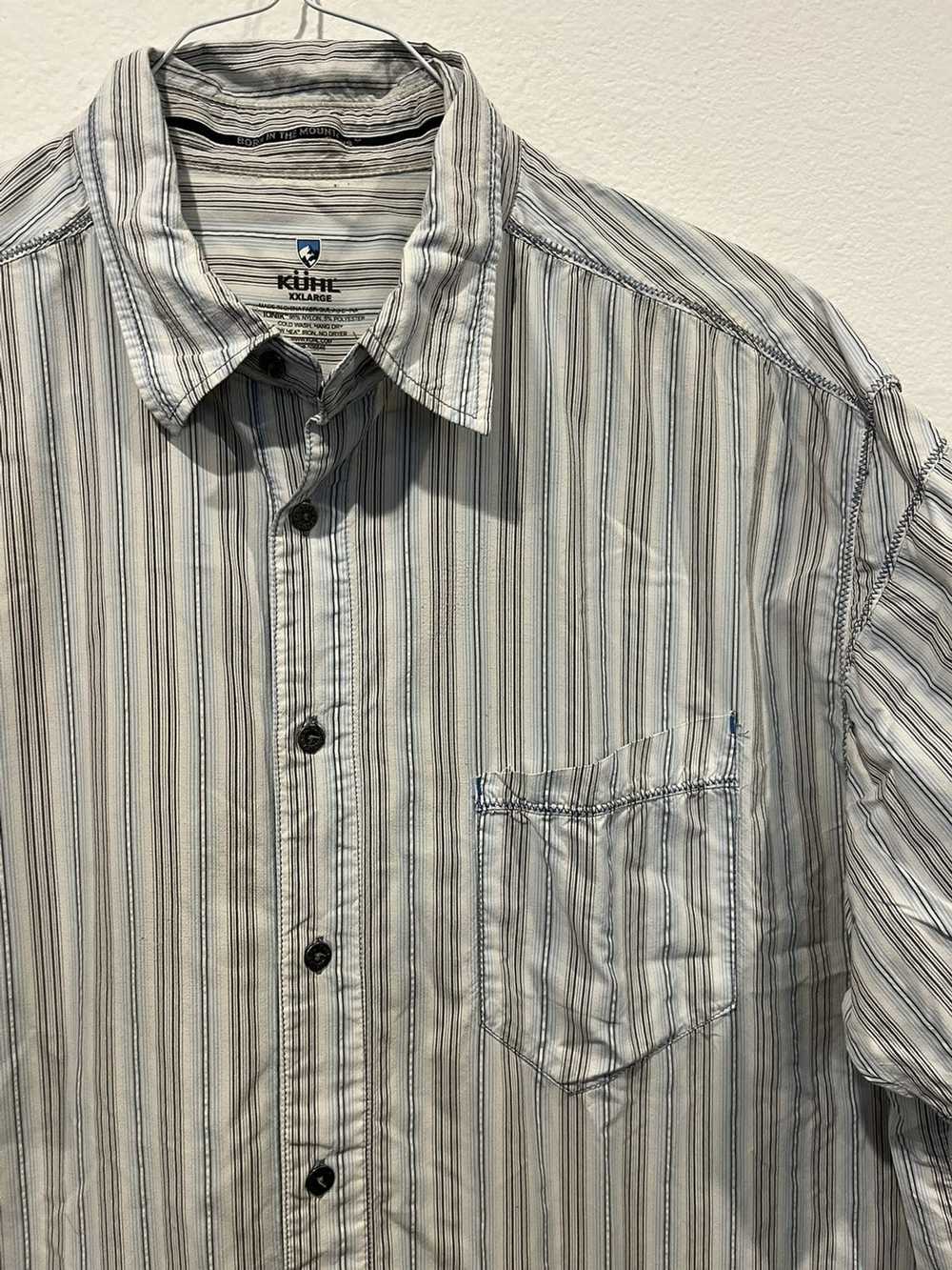 Kuhl Kuhl Shirt Mens Extra Large XL Striped Butto… - image 3