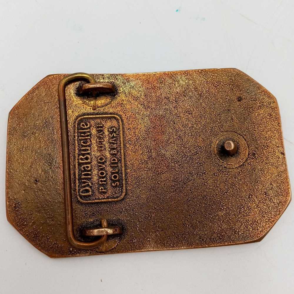 Vintage Hillsboro Trailers Buckle 1991 Cattle Tru… - image 2