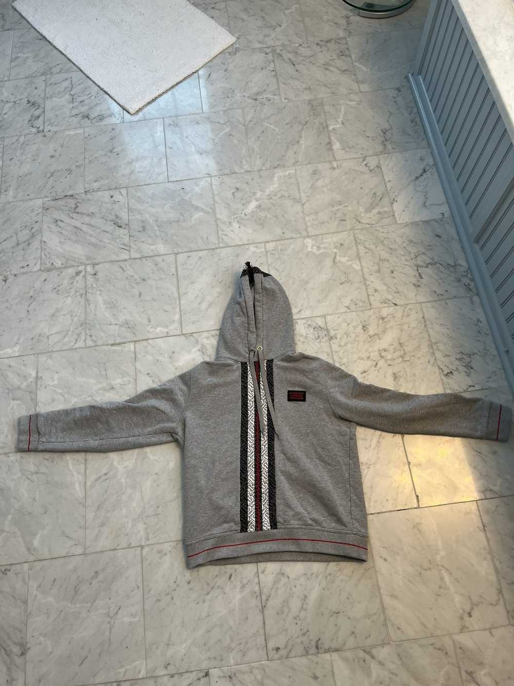 Burberry Burberry Gray Stripe Hoodie - image 12