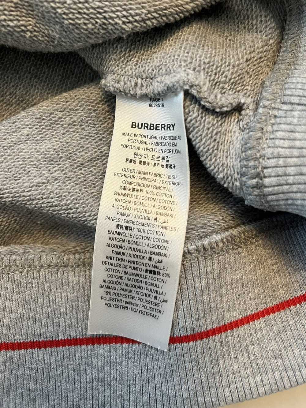 Burberry Burberry Gray Stripe Hoodie - image 4