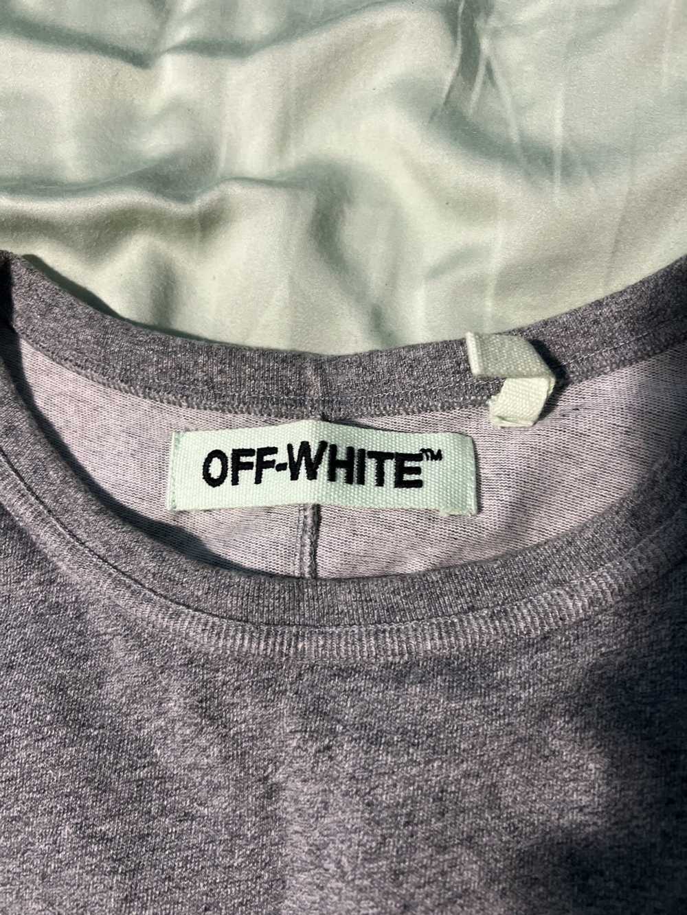 Off-White Off White White Cap Wave Tee - image 3