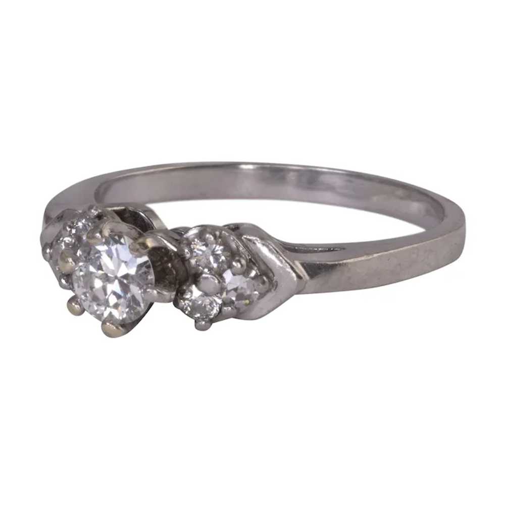 Estate 2.02 Carat Pear-Shaped Diamond Solitaire Ring - GIA L VVS1