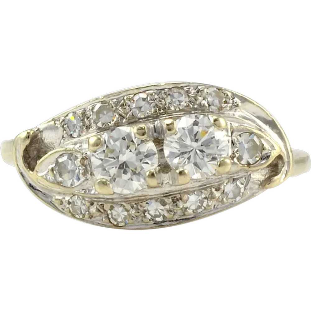 1940s Diamond Engagement Ring - image 1