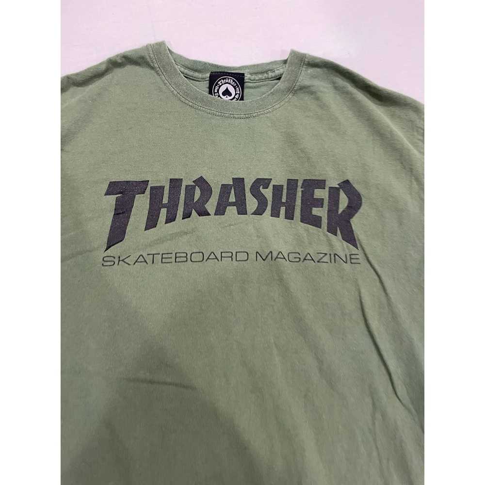 Thrasher Thrasher Skateboard Magazine Medium Gree… - image 2