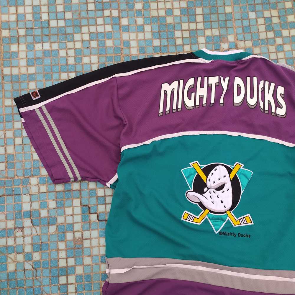 NHL × The Mighty Ducks × Vintage Rare Vintage 90s… - image 7