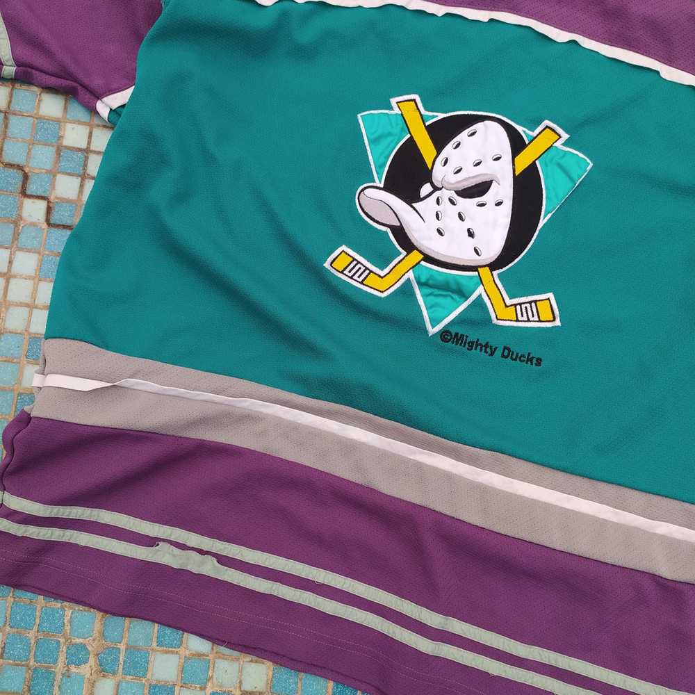 NHL × The Mighty Ducks × Vintage Rare Vintage 90s… - image 9